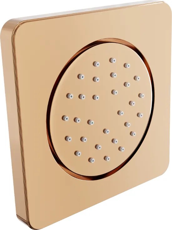 Mexen inbouw zijspuitstuk, roze goud - 79366-60