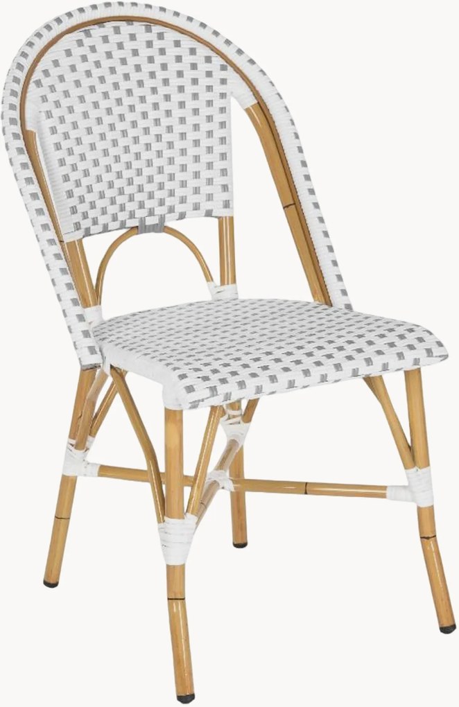 Stapelbare tuinstoelen Salcha, 2-delig