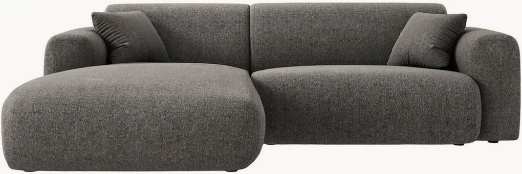 Chenille hoekbank Nolio (3-zits)
