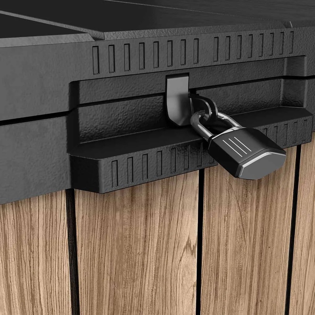 Keter Store it Out Darwin opbergbox 1150L - lichtbruin