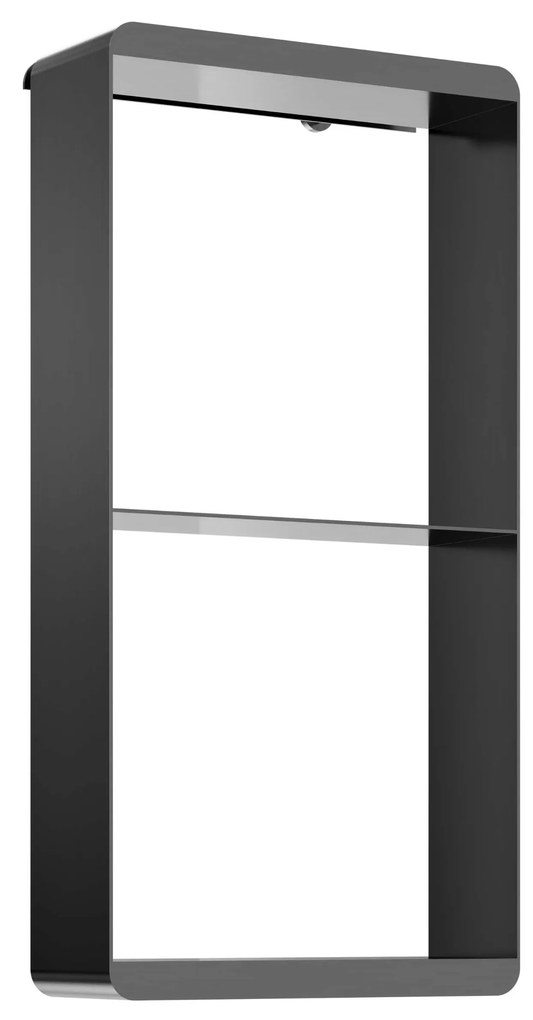 Best Design Soap Moya doucherek 2 laags 50x25cm gunmetal