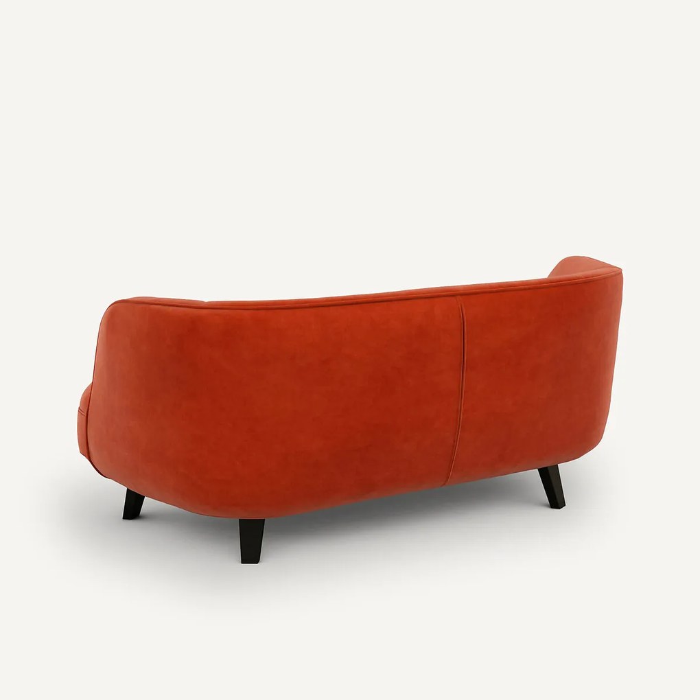 XS fluwelen bank, Rosebury ontwerp Emmanuel Gallina