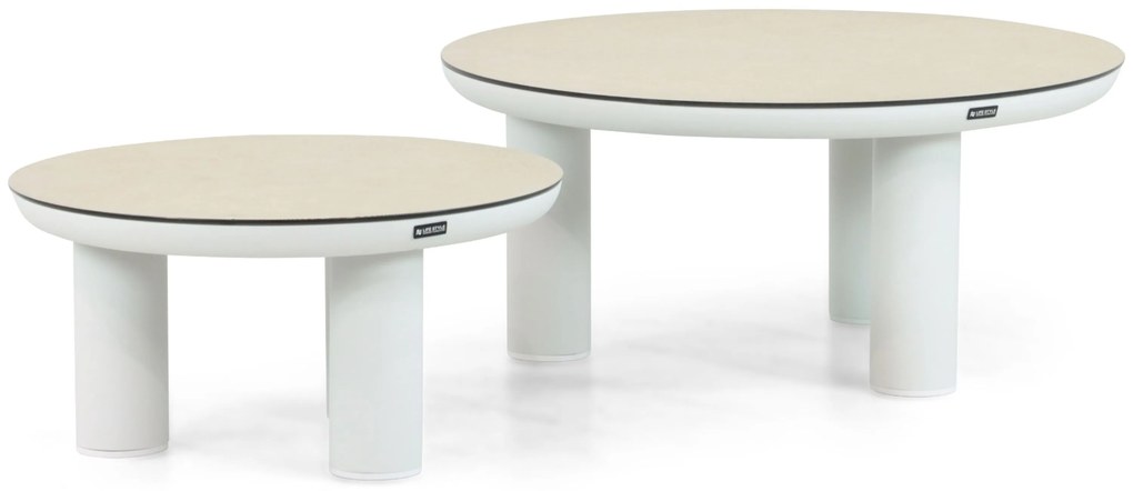 Hoek loungeset 5 personen Aluminium Wit  Lifestyle Garden Furniture Harmonic