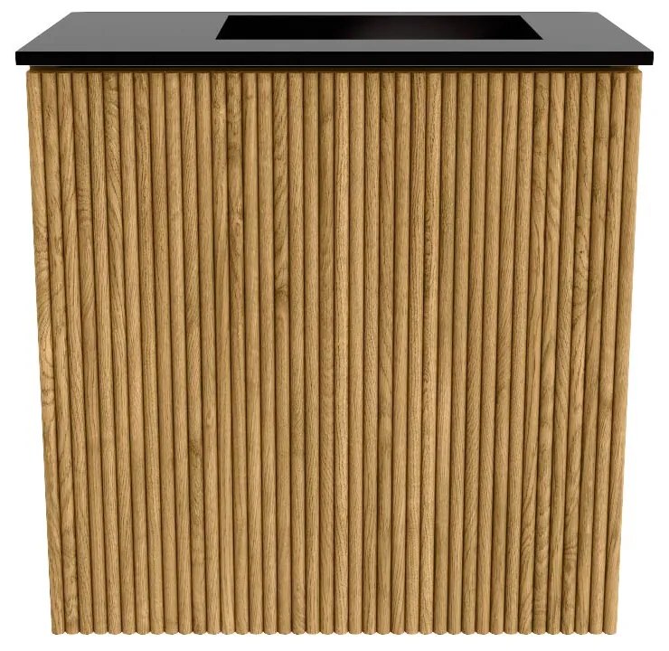 Mondiaz Joya 40cm toiletmeubel oak met wastafel faye rechts 1 kraangat urban