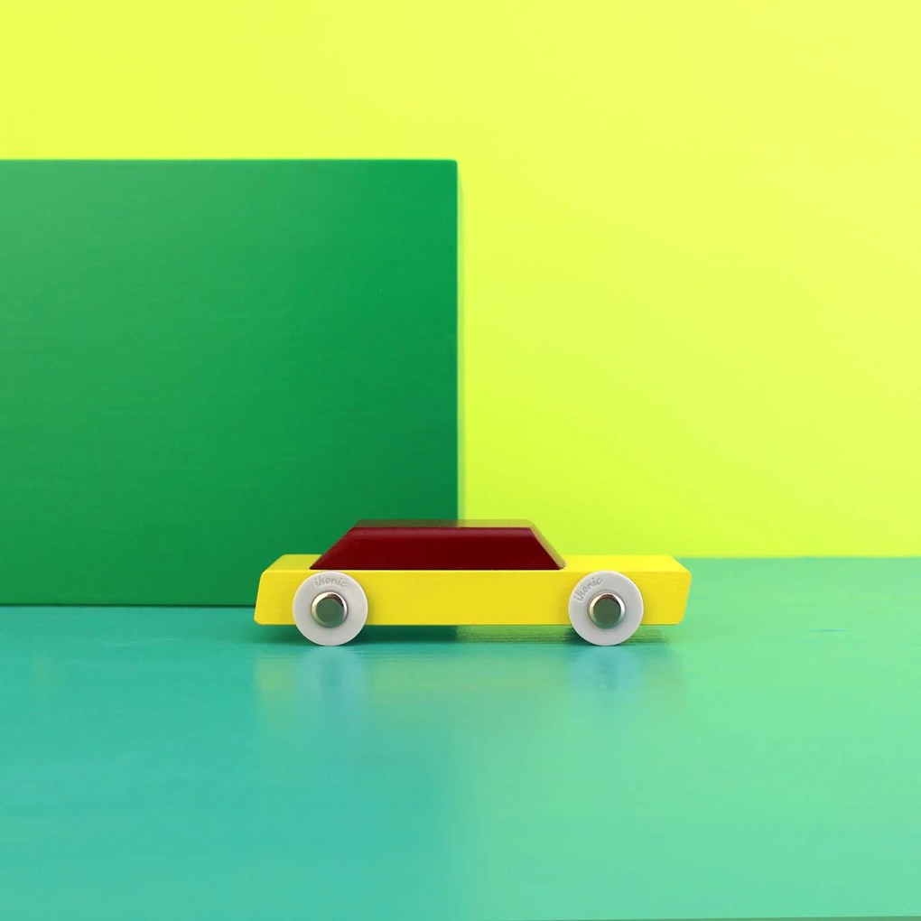 Houten auto - Duotone Car #2 - Floris Hovers