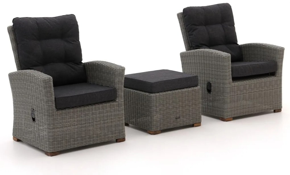 Bistro- en balkonset Intenso  | 2 personen | Tuinset n.v.t. | 3-delig | Kees Smit Tuinmeubelen