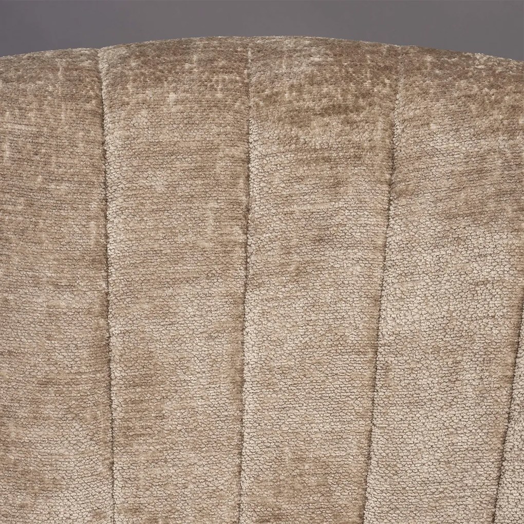 Dutchbone Georgia Fauteuil Beige Velvet