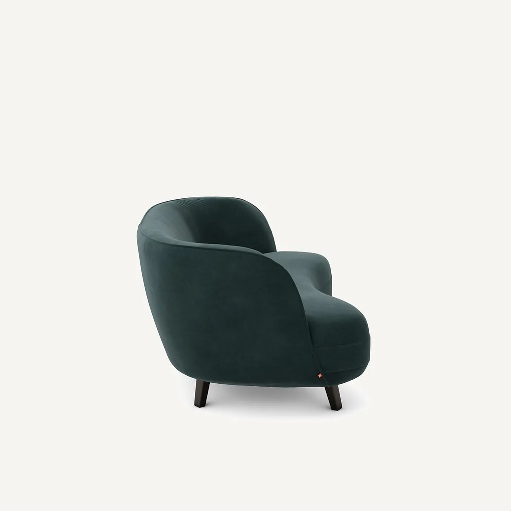 XS Sofa, in fluweel, ROSEBURY, ontwerp door Emmanuel Gallina