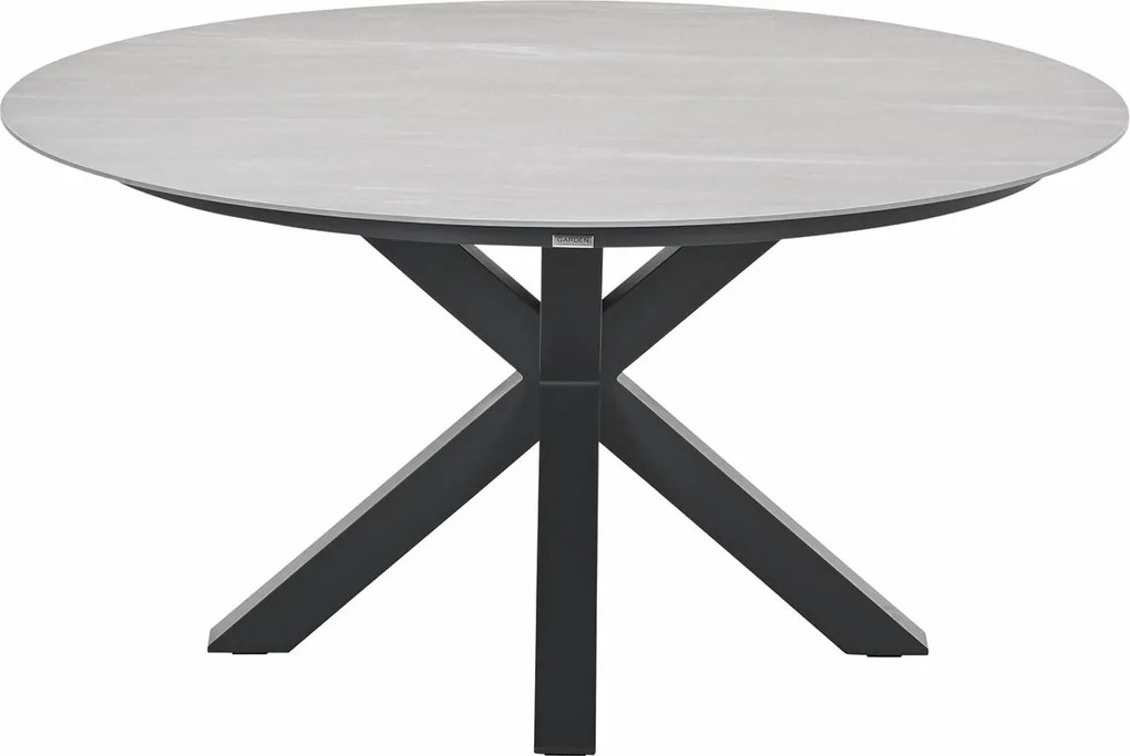 Garden Impressions Duuk tuintafel rond 150 cm - Napoli sand