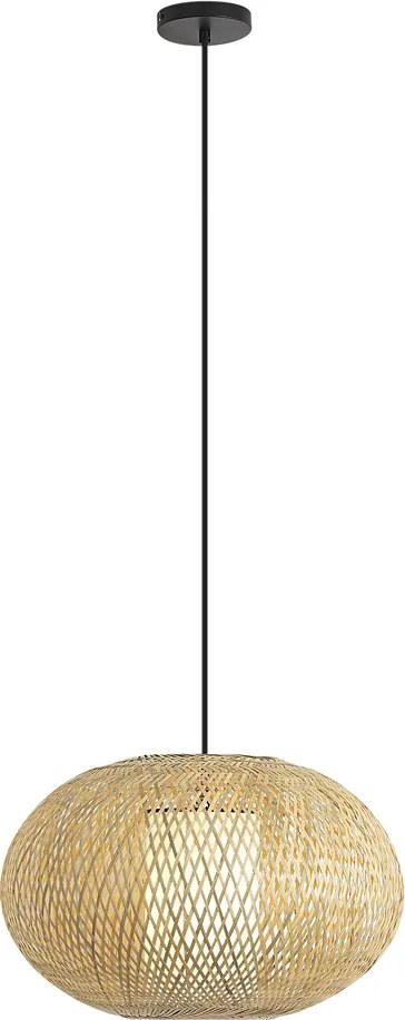 Japandi hanglamp bamboo 50cm IP44 - Moana