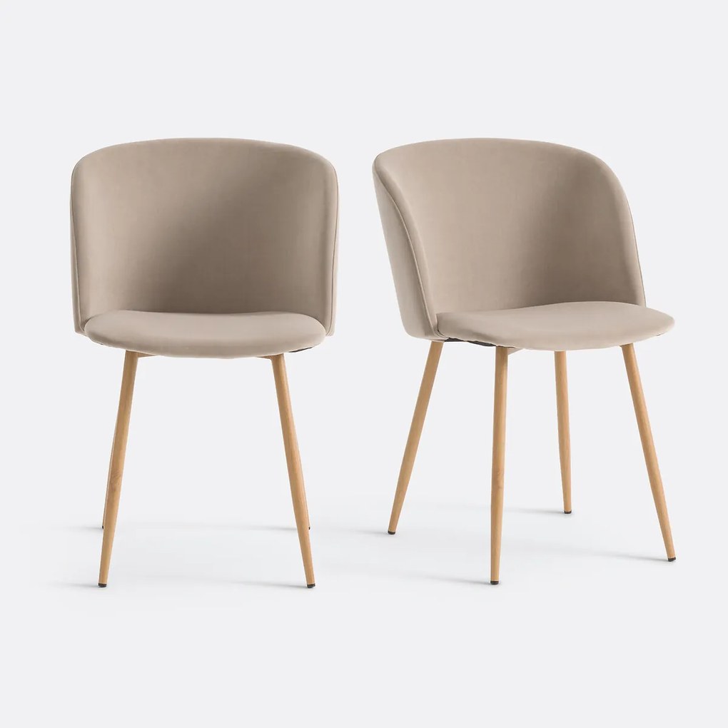 Set van 2 tafelfauteuils Lavergne