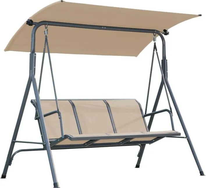 Florence Garden Point metalen tuinschommel beige