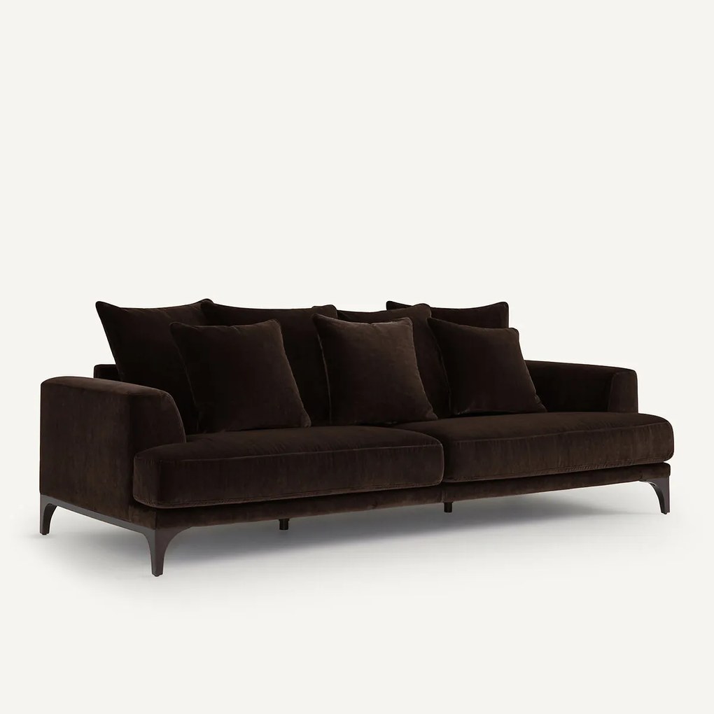 Bank van fluweel linnen, Armento