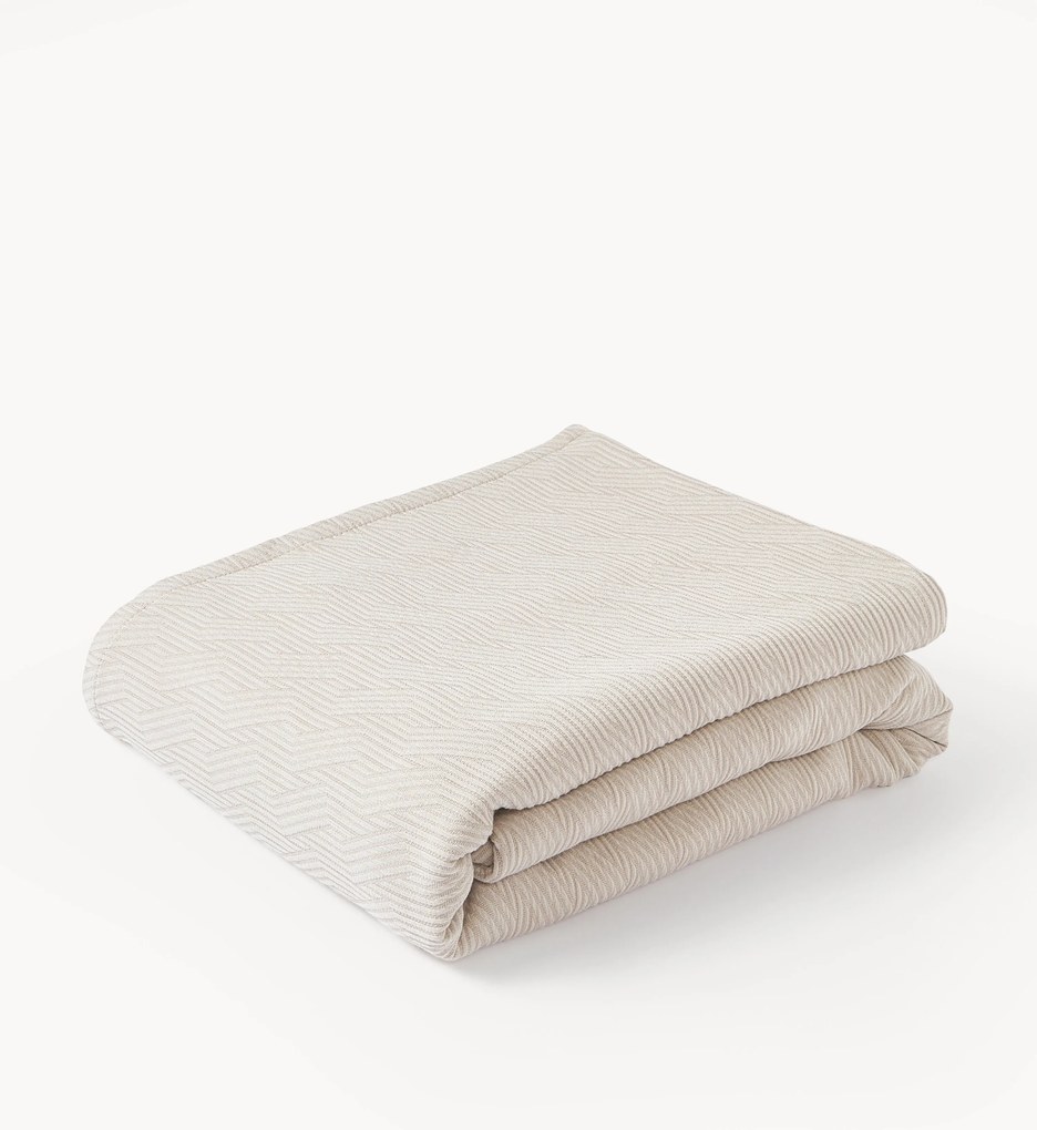 Katoenen bedsprei Ebony