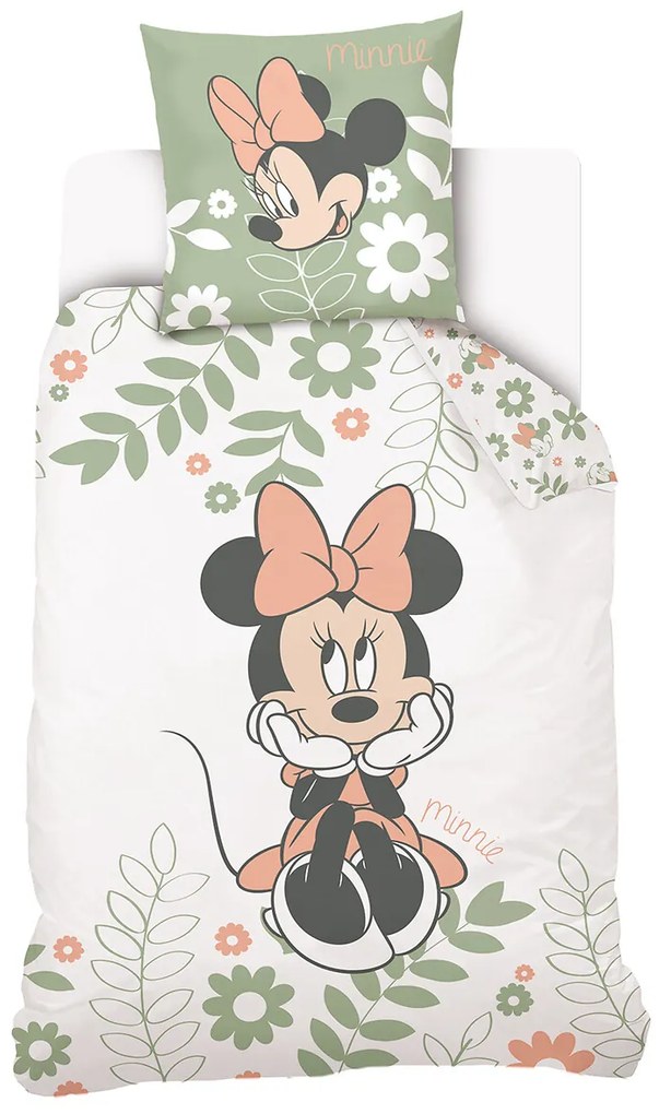 Bedset in katoen, Minnie romantiek