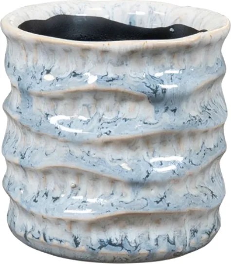 Pot Waves ice blue