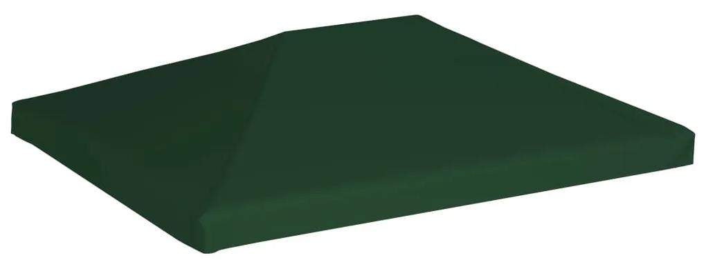 vidaXL Prieeldak 310 g/m² 4x3 m groen