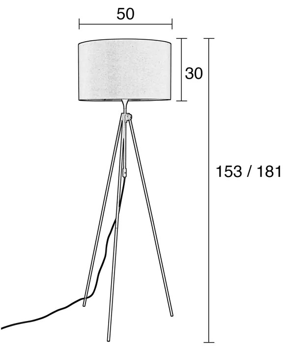 Zuiver Lesley Vloerlamp Groen
