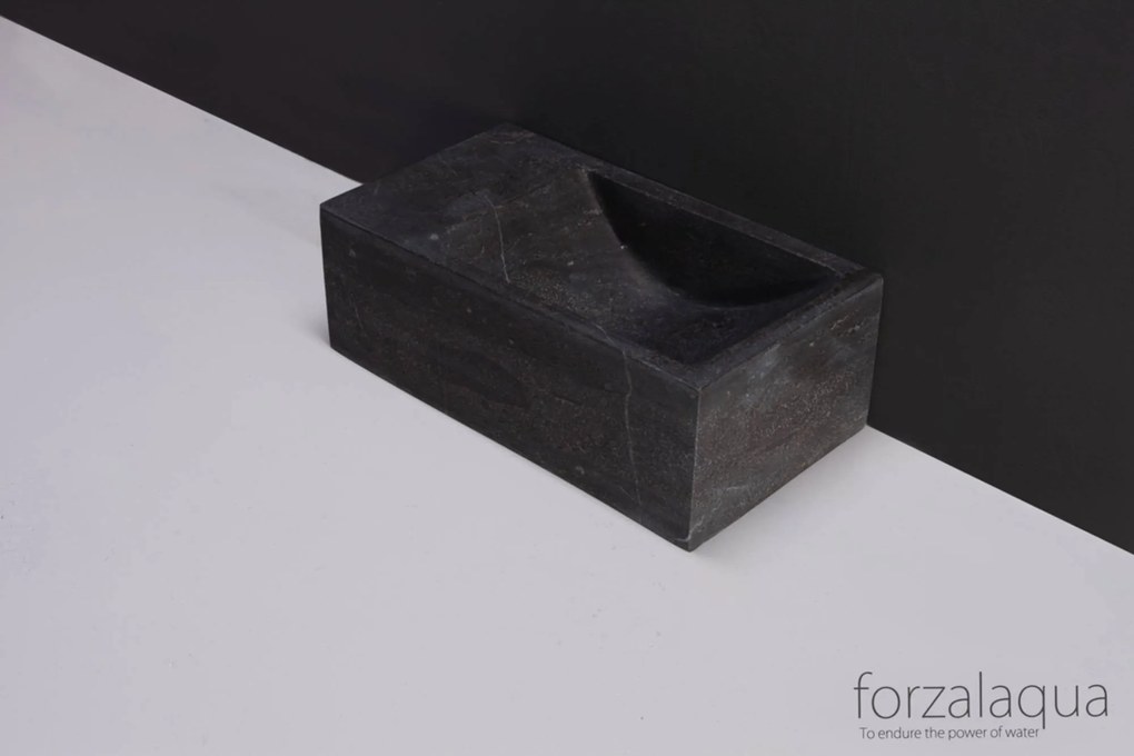 Forzalaqua Venetia XS Fontein links Hardsteen Gezoet