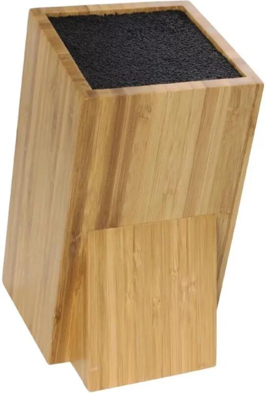 Universeel houten messenblok