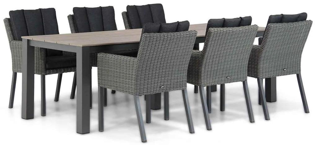 Garden Collections Oxbow/Valley 240 cm dining tuinset 7-delig