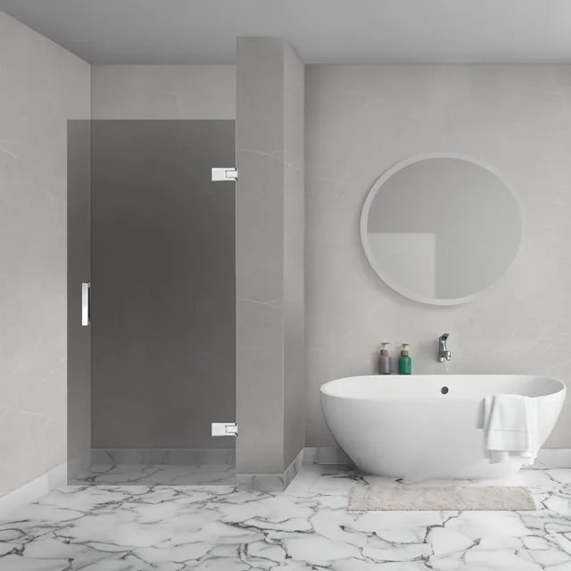 Aqua Vista Galatina Nisdeur - 70x200cm - excl. montageset - rookglas R-GS-LX-C70-SG