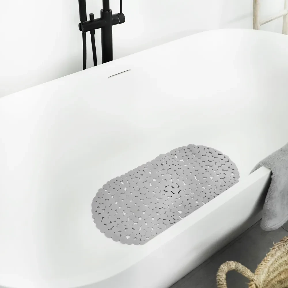 Differnz Lapis bad inlegmat 70x35cm grijs