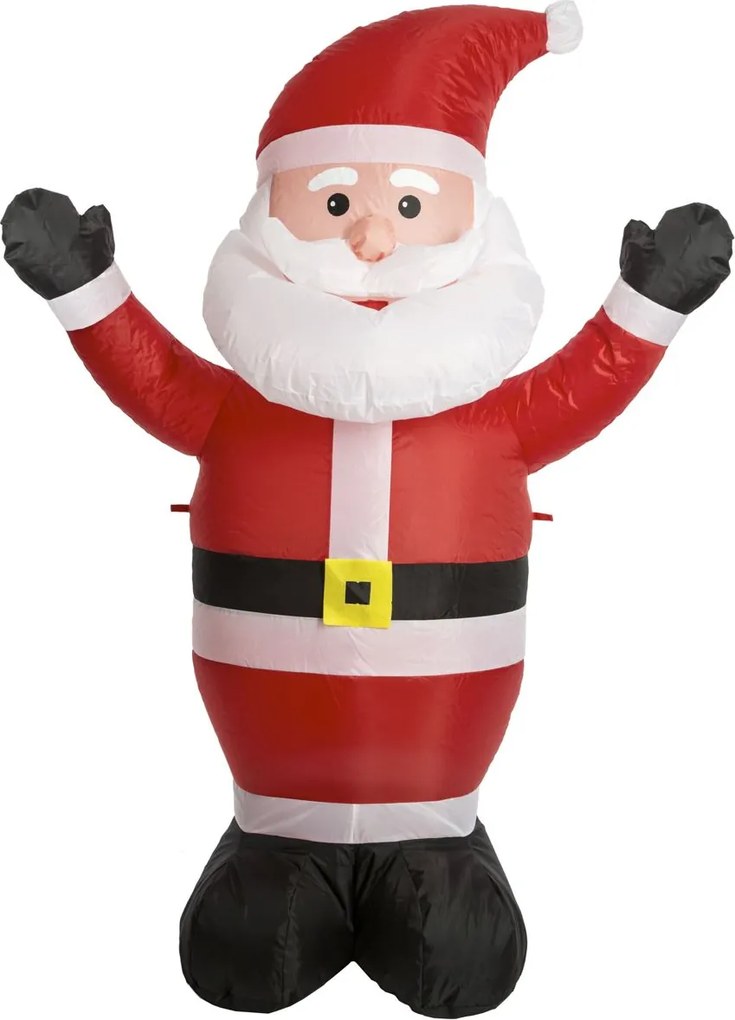 Fééric Lights and Christmas - Opblaasbare kerstman - H 120cm