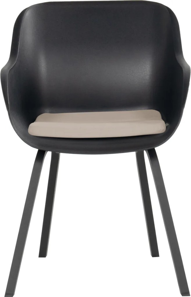 Hartman Le Soleil Element dining armstoel - Carbon black/Black