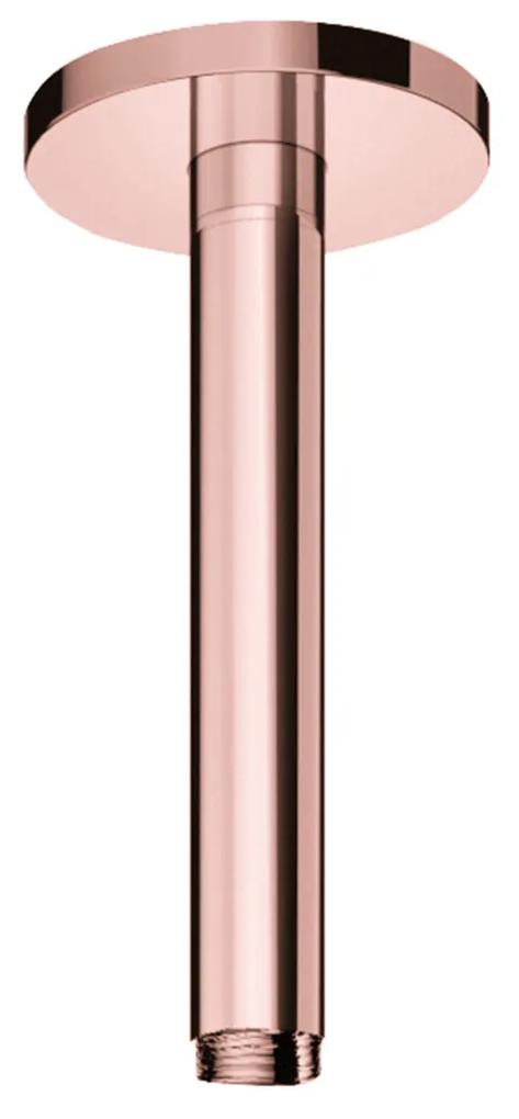 Plafondbuis Hotbath Cobber Rond 15 cm Roze Goud