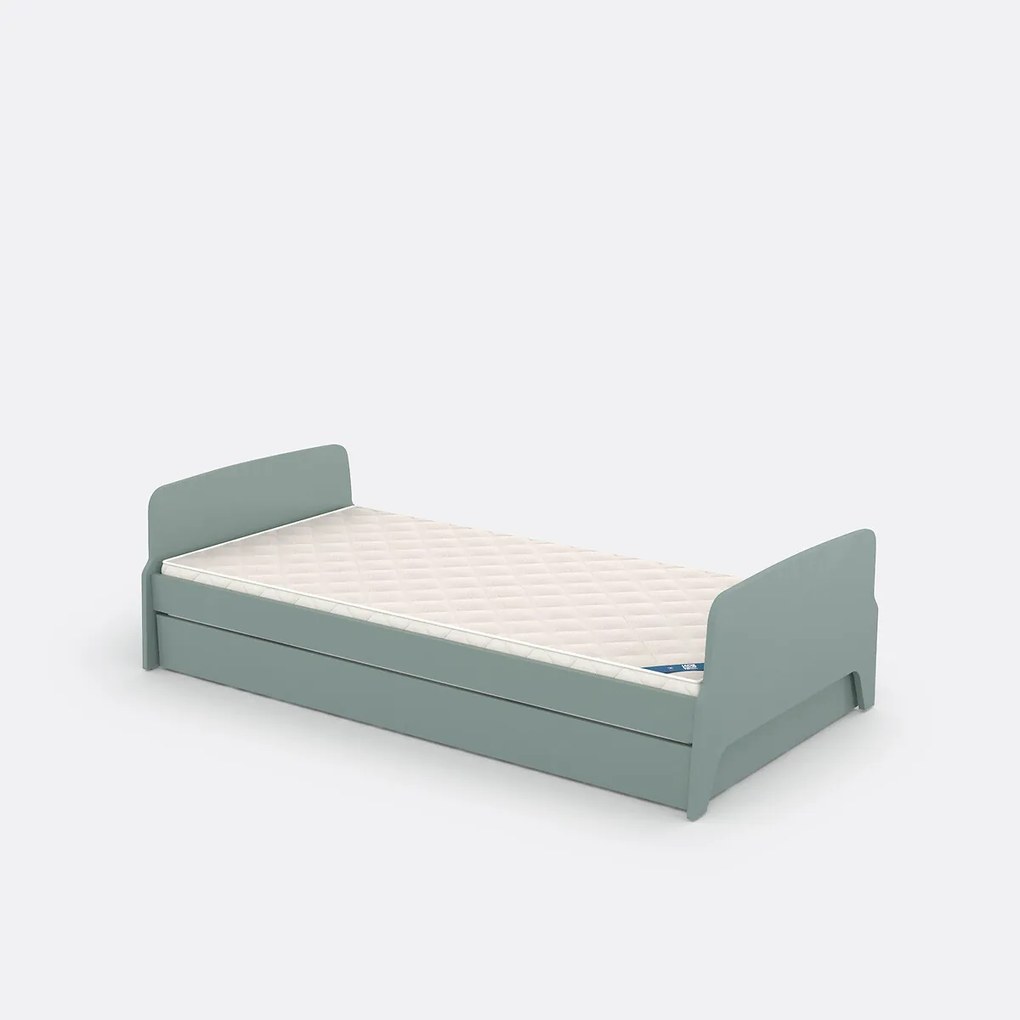 Matras in latex, speciaal voor uitschuifbaar bed of stapelbed