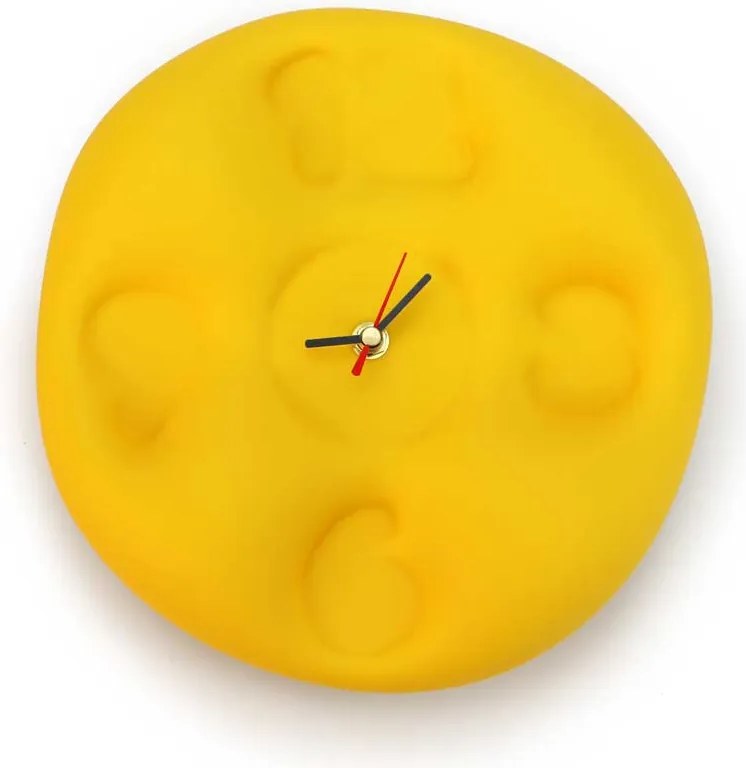 Teun Zwets - Bubble Clock Geel - Preorder