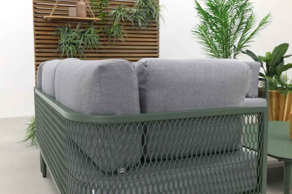 Garden Impressions Nina loungeset - Moss green/light grey
