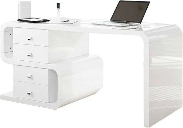 Bureau Retro Design Wit