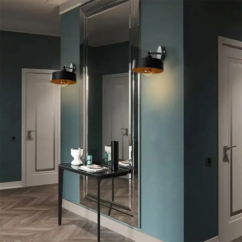 WANDLAMP APP1332-1W BLACK GOLD