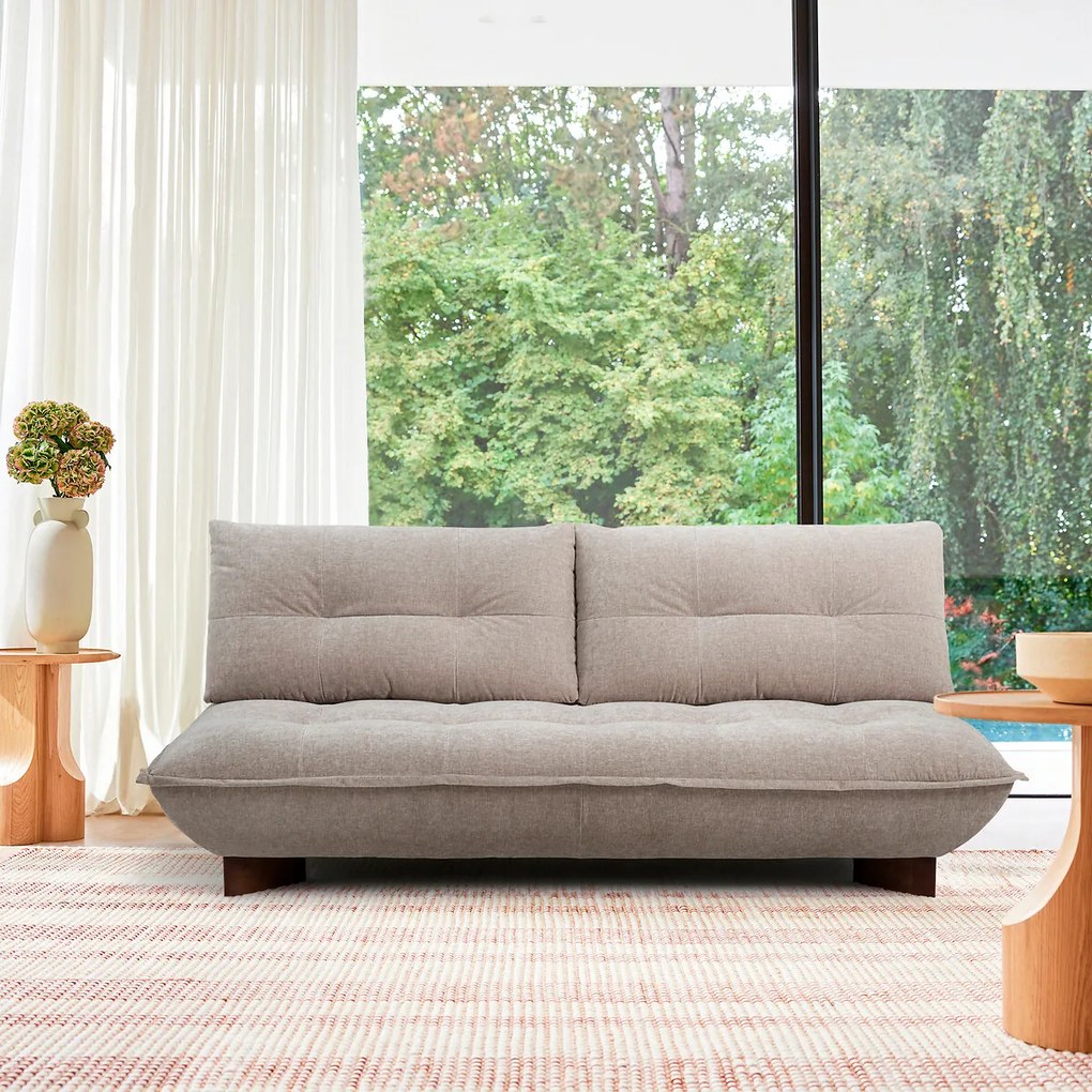 Modulaire bank in chenille fluweel, Kaori