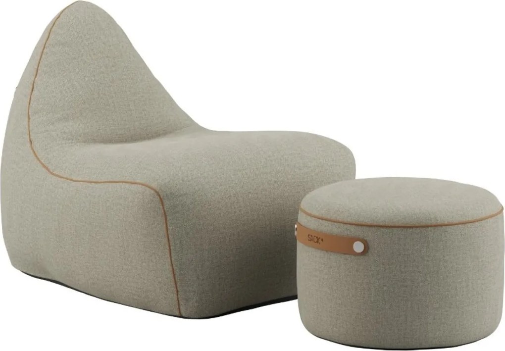 Sackit Stoel & Pouf Indoor - Cosmo Beige