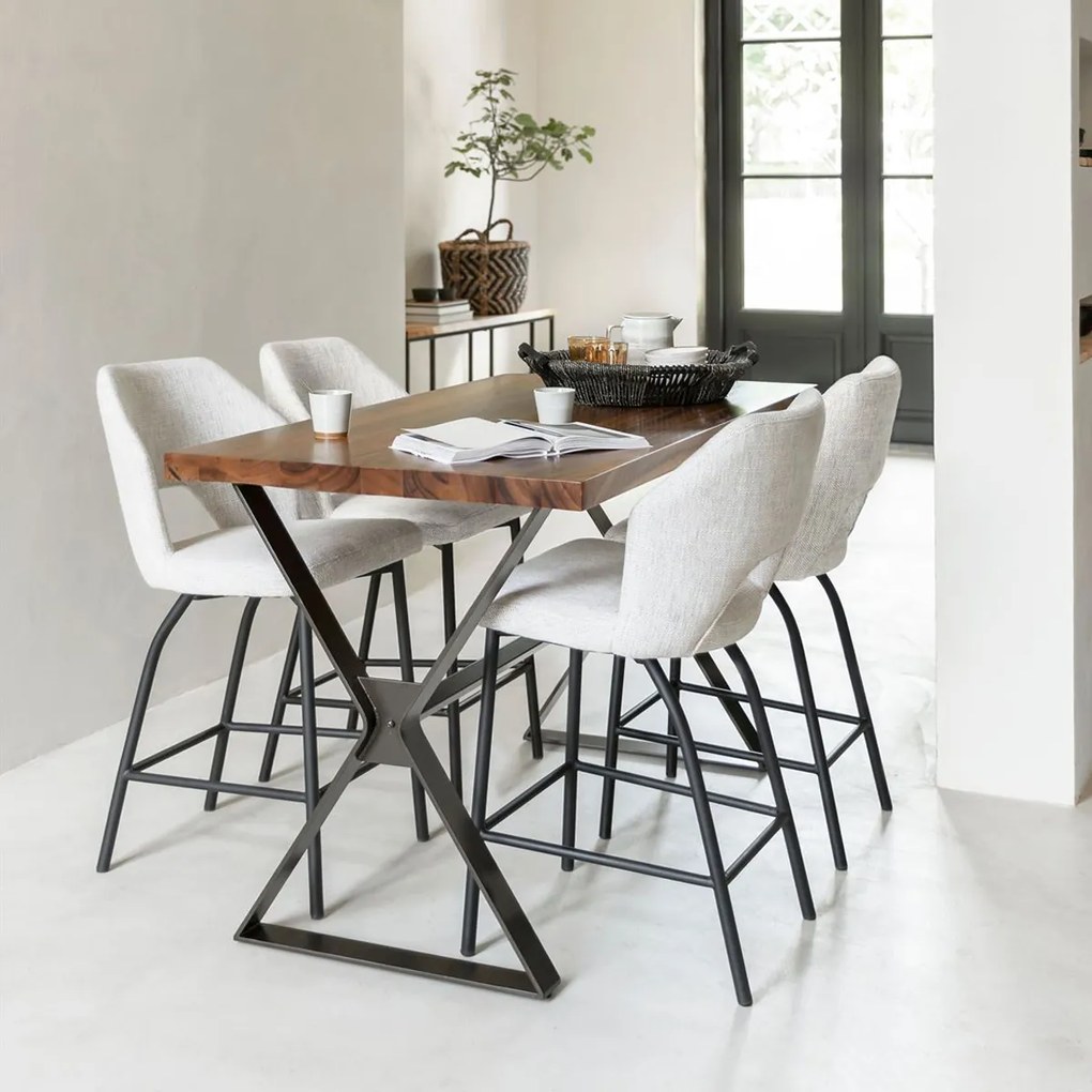 DTP Home Flare Stoere Bartafel Van Suar Hout - 150 X 80cm.