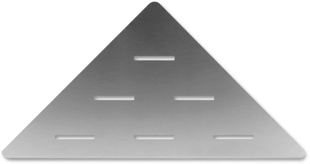 LoooX Corner Shelf inbouw hoekplanchet 30x22x1 cm geborsteld RVS