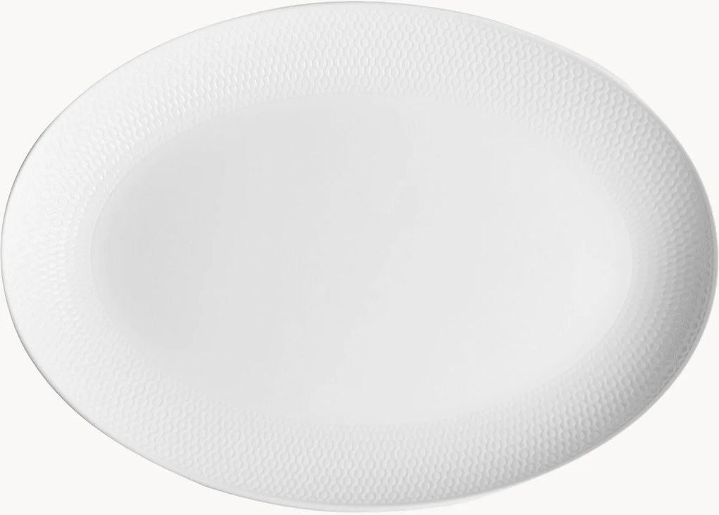 Fine Bone China ovale schaal Gio