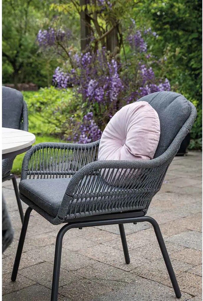 Garden Impressions Yima tuinset 6-delig - Annie tuintafel Ø148x72 cm
