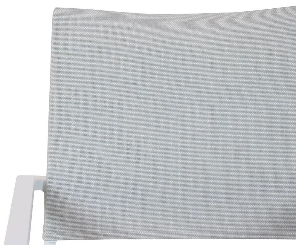 Tuinstoel stapelbaar Textileen Wit Lifestyle Garden Furniture Paramo   White