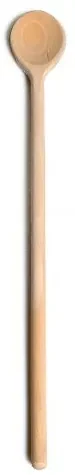 Pollepel, beukenhout, 40 cm