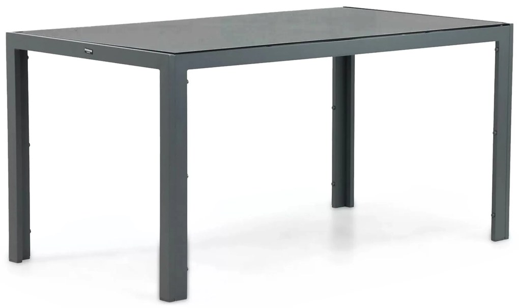 Tuinset 4 personen 150 cm Aluminium/textileen Grijs Domani Furniture Verde/Venustas