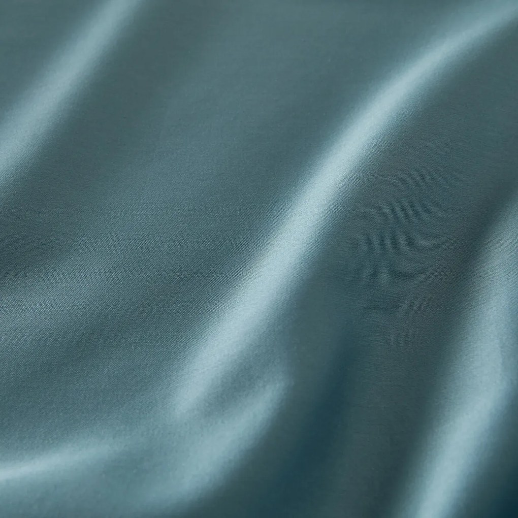 Effen katoenen satijnen laken, 153 draden, Opale