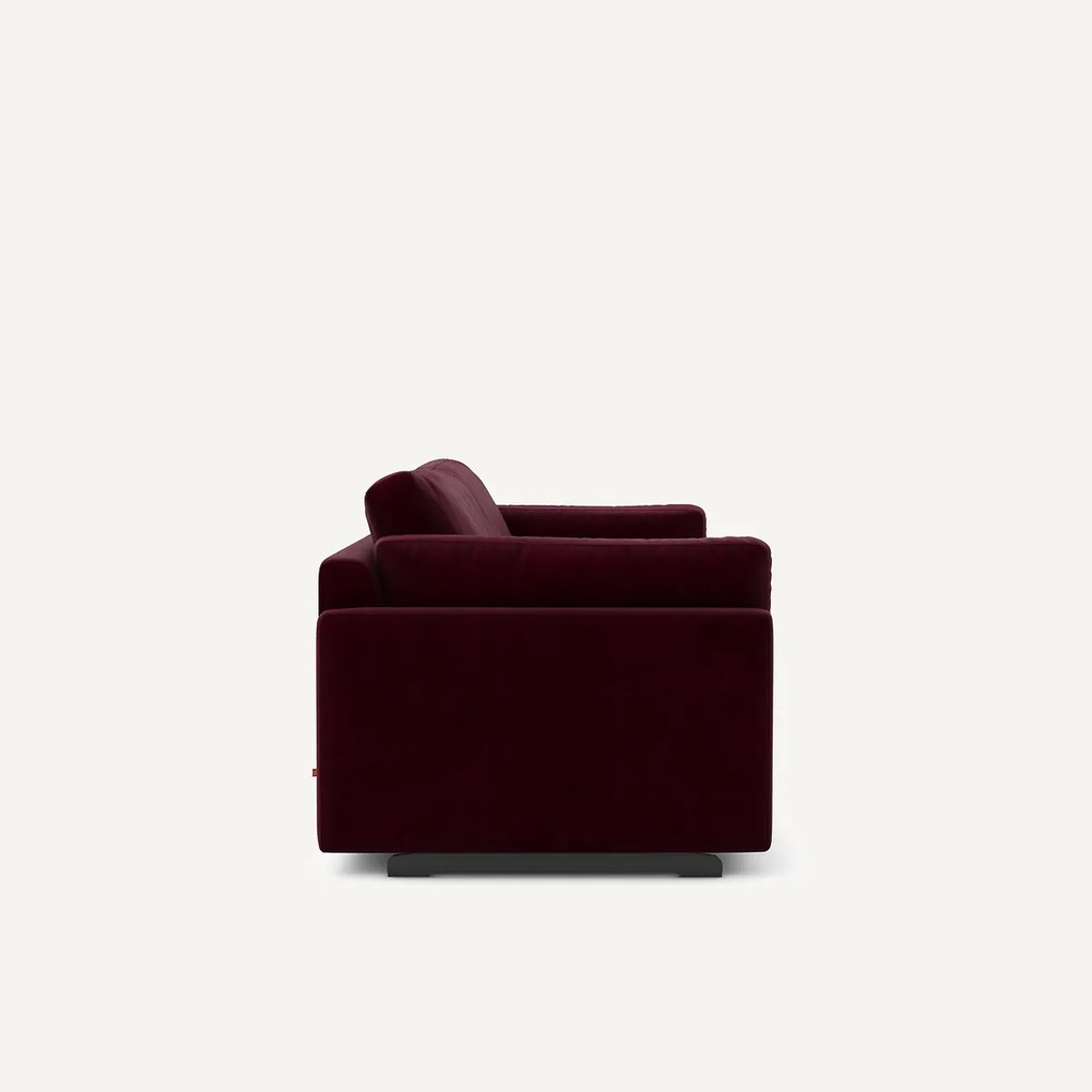 Omvormbare bank in fluweel, César