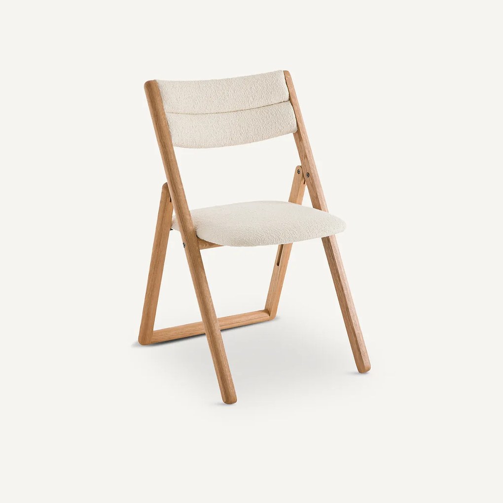 Camminata eiken klapstoel, ontwerp Emmanuel Gallina