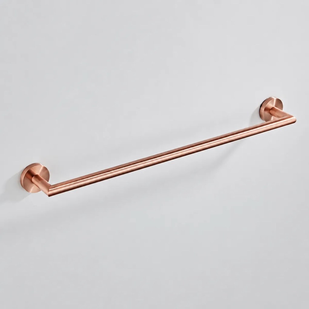 Saniclear Copper handdoekhouder 60cm geborsteld koper