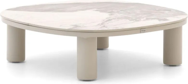 Loungetafel Bellagio  | Vierkant  | Tuintafel Sintered stone | 90x90cm | Kees Smit Tuinmeubelen