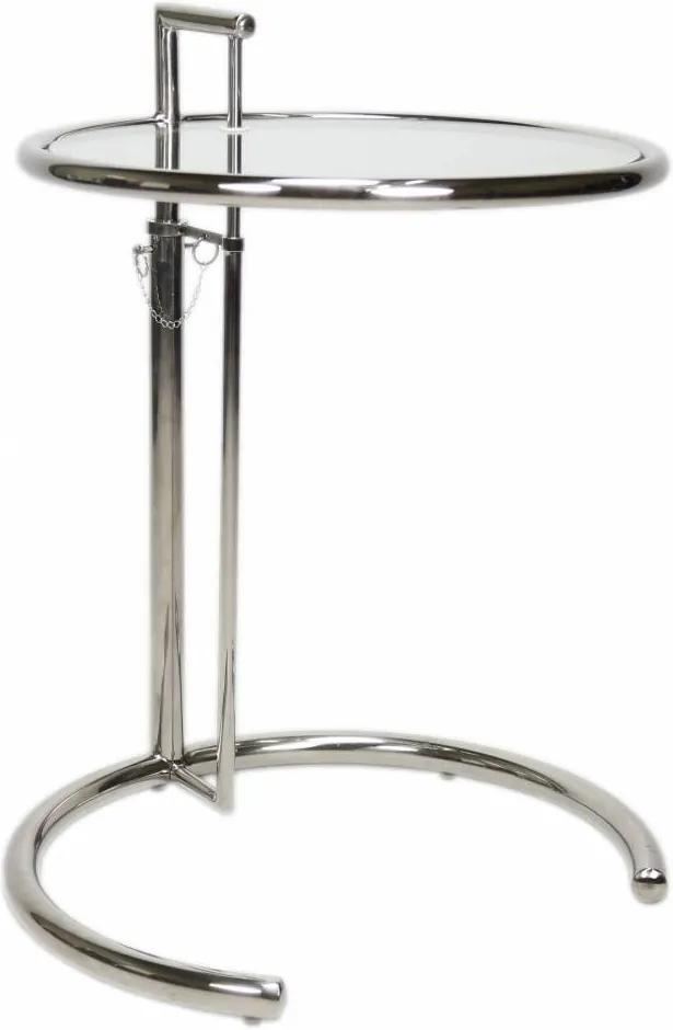 Dimehouse | Bijzettafel Design Taffy lengte 51 cm x breedte 51 cm x hoogte 70 cm grijs bijzettafels glas meubels tafels